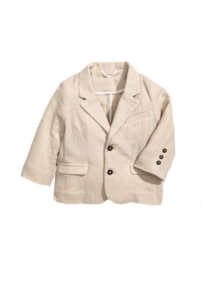 

Жакет льняной H&M 56 см Бежевый (НМ131513)