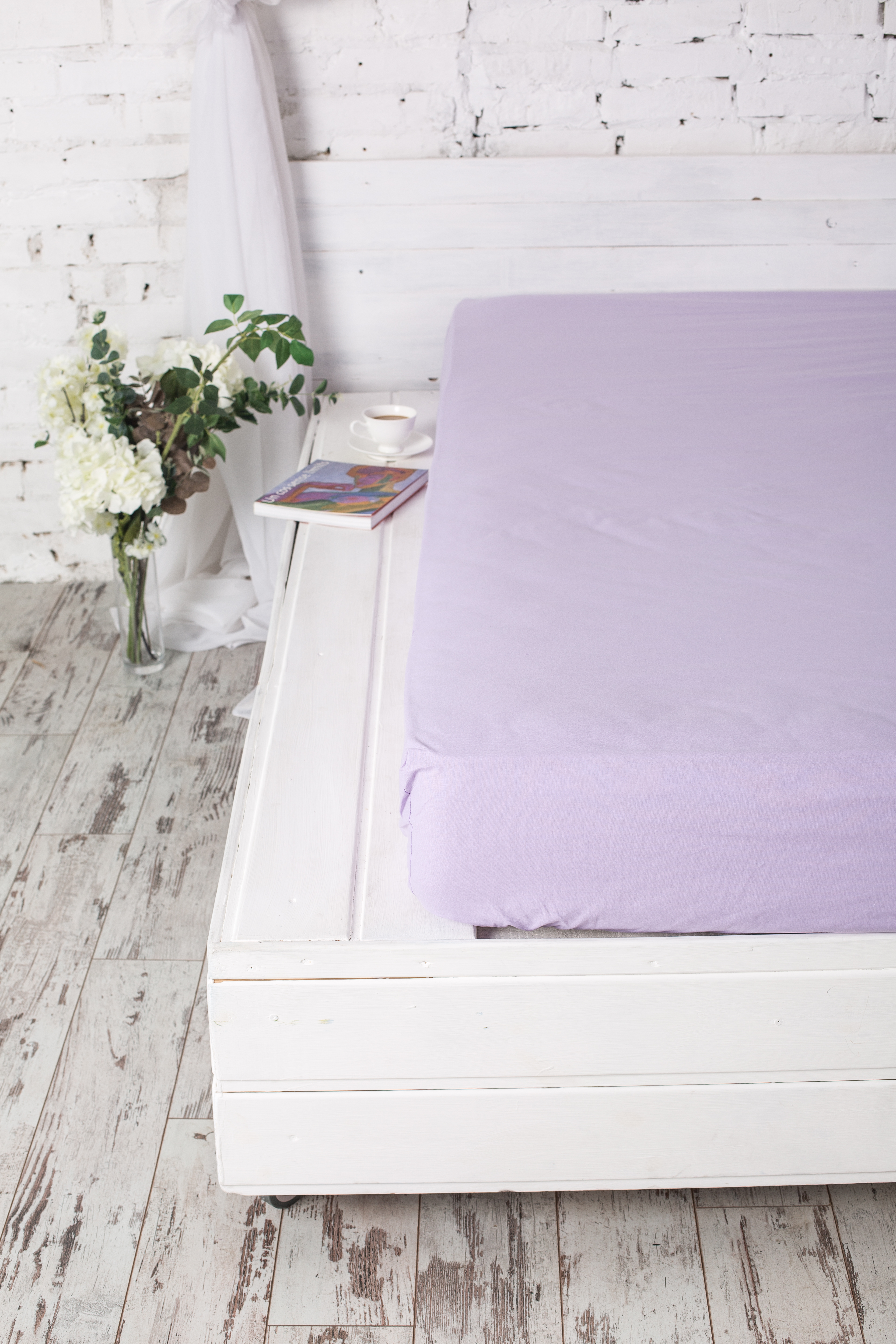

Простынь на резинке Novita Soft Lilac 140х200 см (140*200 рис.00-0033 Soft Lilac)