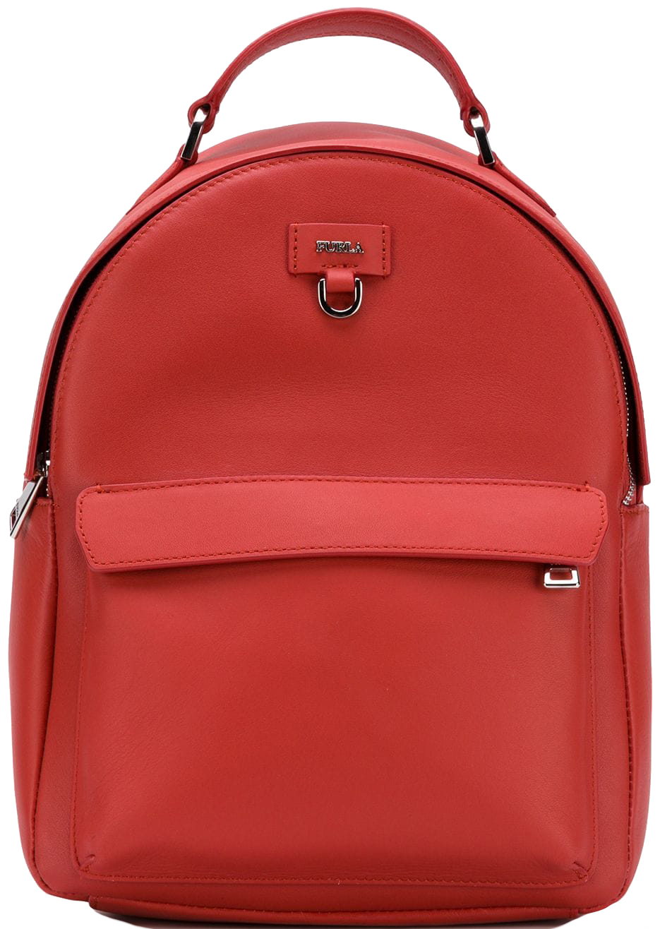 

Рюкзак Furla FAVOLA S BACKPACK 1000628 кожаный Красный