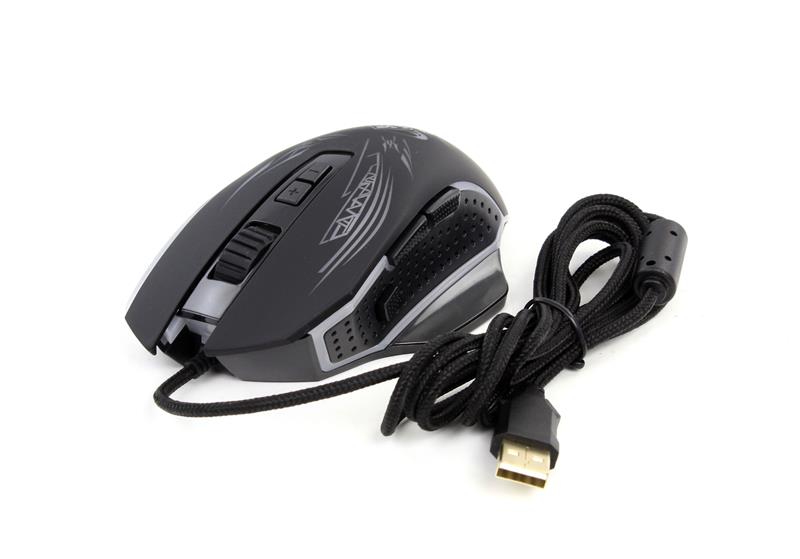 

Игровая мышь Frime Drax Black, USB (FMC1850)