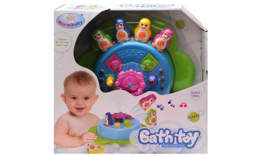

Игрушка для купания Warm baby, Фонтанчик с подсветкой, CS009