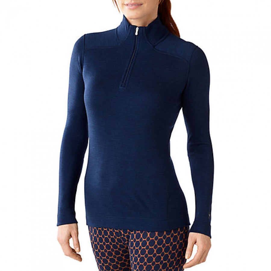 

Термофутболка Smartwool Women's NTS Mid 250 Zip T L Синий