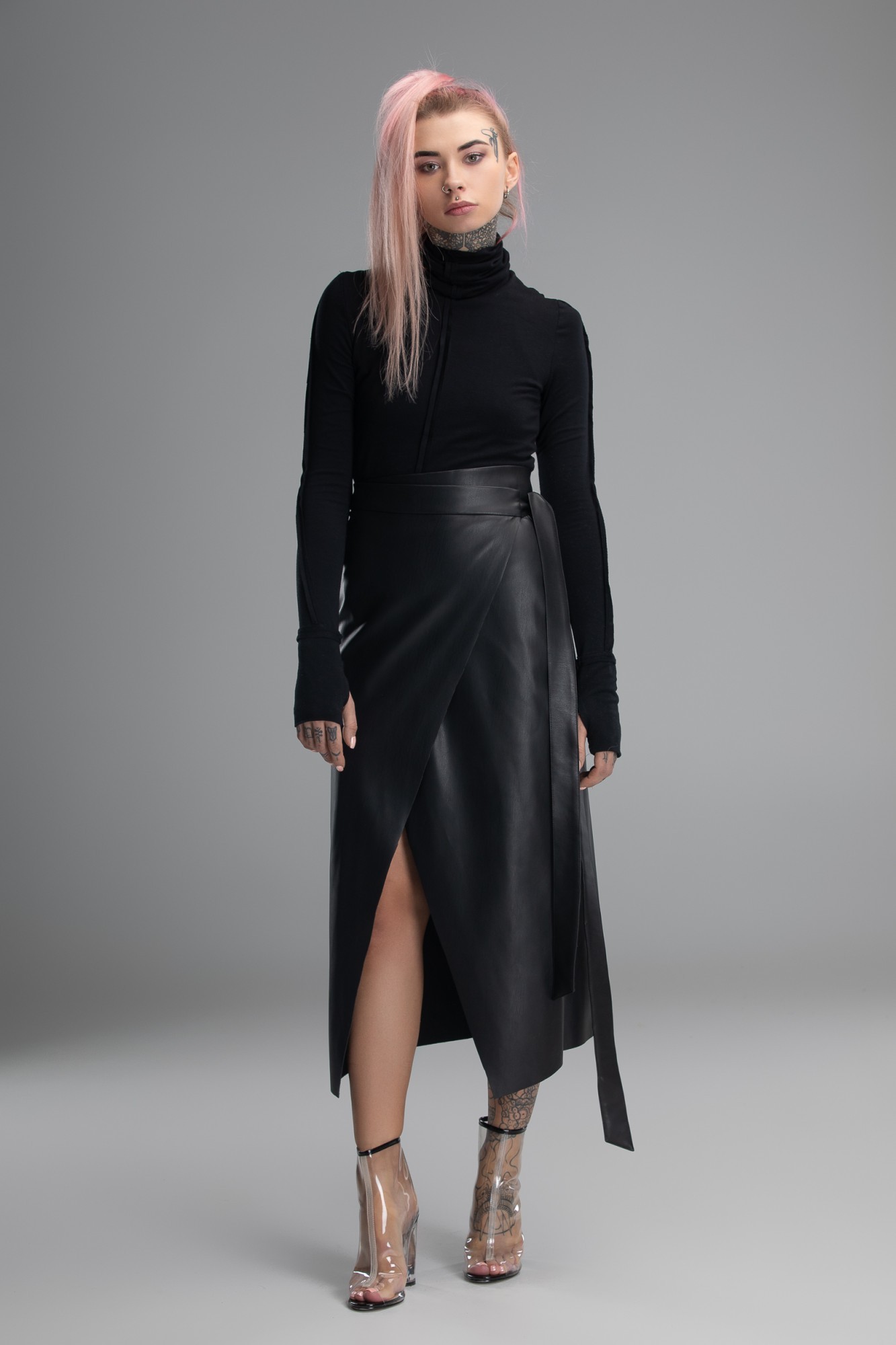 

Юбка Midnight A0232 Maxy  Черная, Юбка Midnight A0232 Maxy M Черная