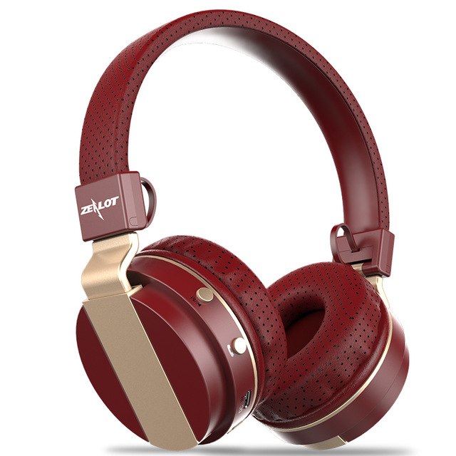 

Bluetooth наушники Zealot B17 HiFi BT/MP3/FM (Red)