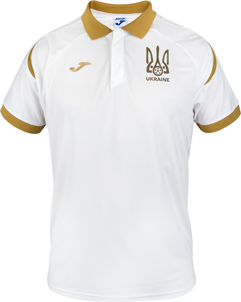 

Поло Joma FFU Ukraine 3XL Белое (сезон 2018-2019)