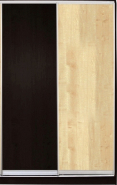 

Шкаф купе Luxe Studio Стандарт-3 ДСП-2 1100x2000x450 двухдверный