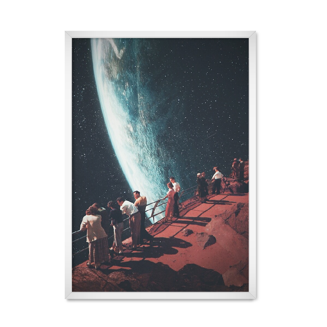 

Постер "LOVE&SPACE" с антибликовым стеклом 59.6 x 84 см в белой рамке