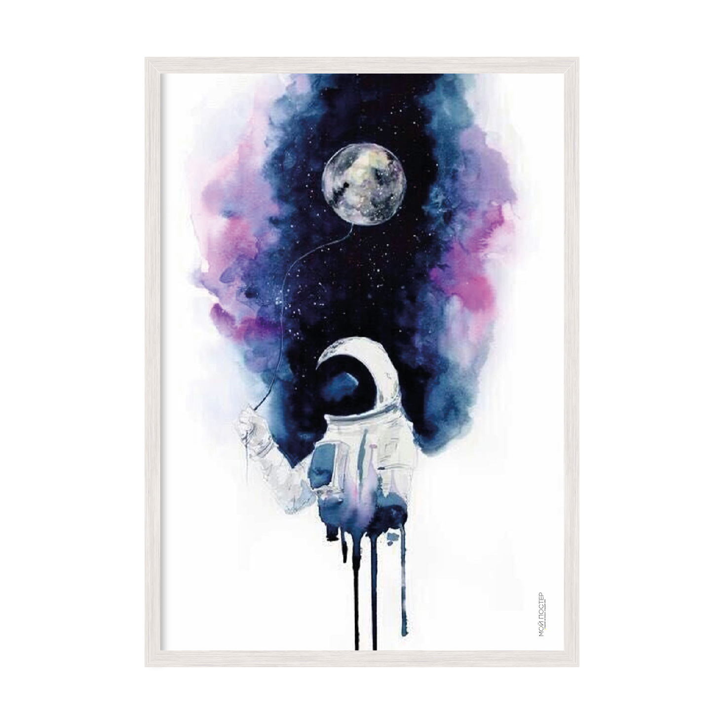 

Постер "Space Art" с антибликовым стеклом 59.6 x 84 см в белой рамке