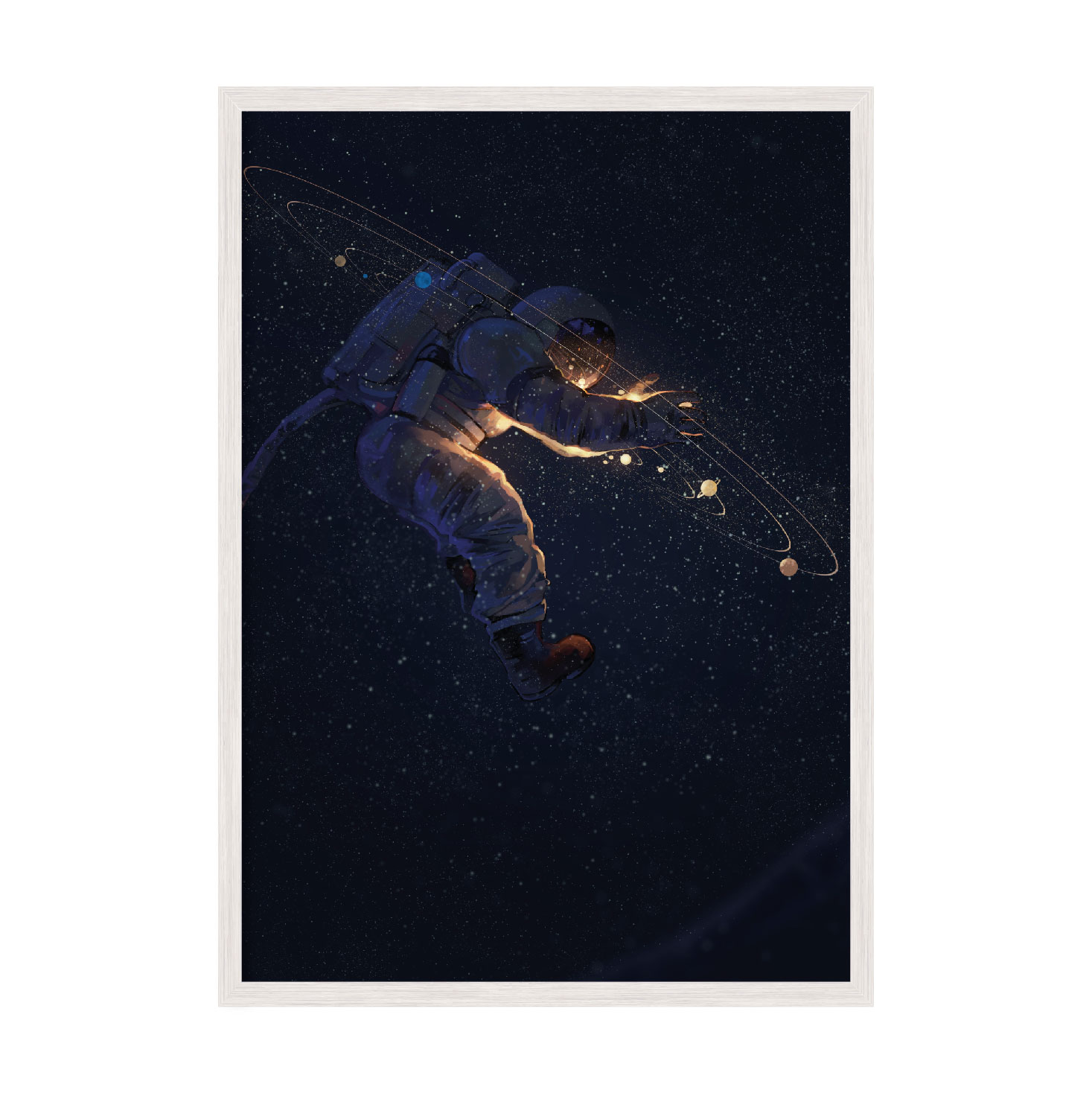 

Постер "Dark Space" без стекла 59.6 x 84 см в белой рамке