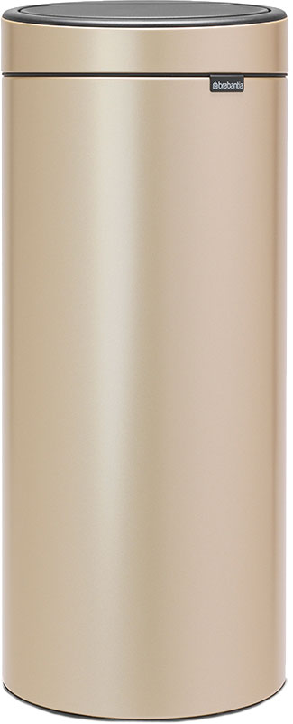 

Мусорный бак Brabantia Touch Bin 30 л Золотой