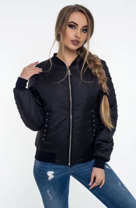 

Демисезонная женская куртка MODA 0045 XXL () Черный (К 0045/1 N, Демисезонная женская куртка MODA 0045 XXL (52) Черный (К 0045/1 N)