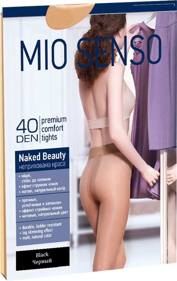 

Колготки Mio Senso Naked Beauty 00000007140 40 Den 3 р Taupe