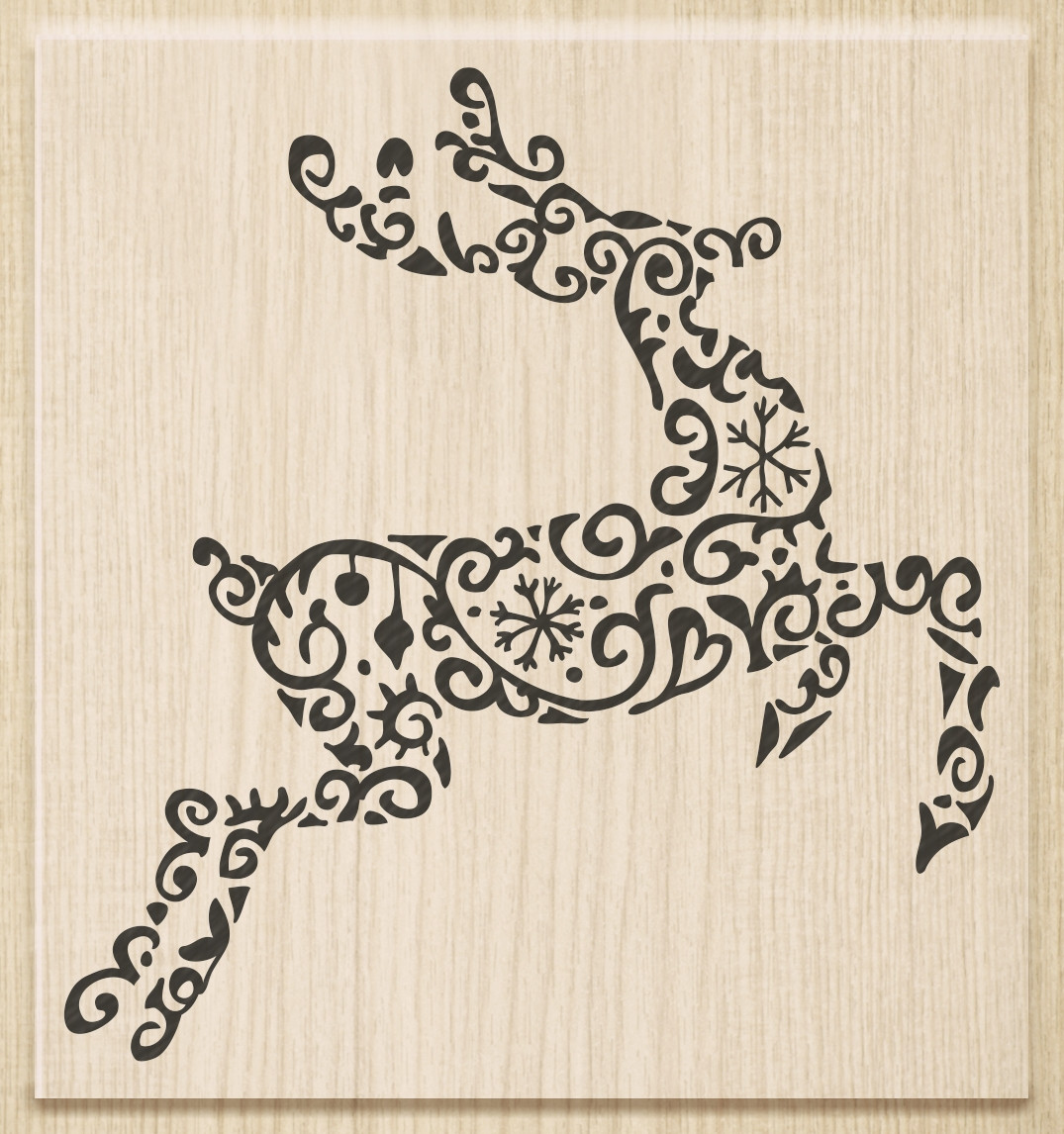 

Штамп Knorr Prandell Рождественский Олень