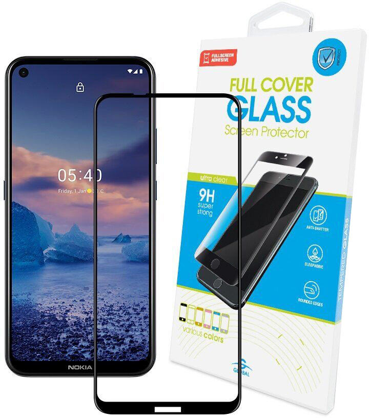 

Защитное стекло Global Full Glue для Nokia 5.4 Black