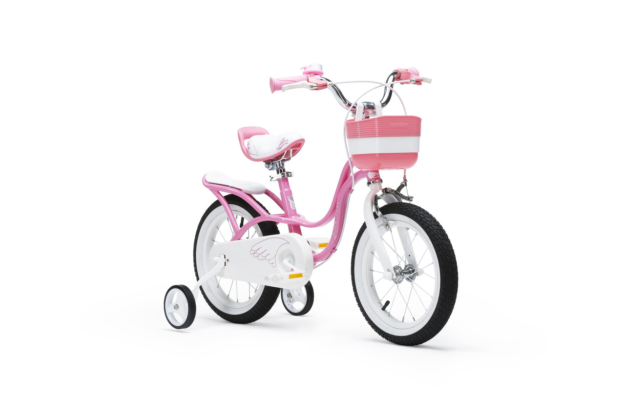 

Детский велосипед Royal Baby Little Swan Steel RB18-18 РОЗОВЫЙ