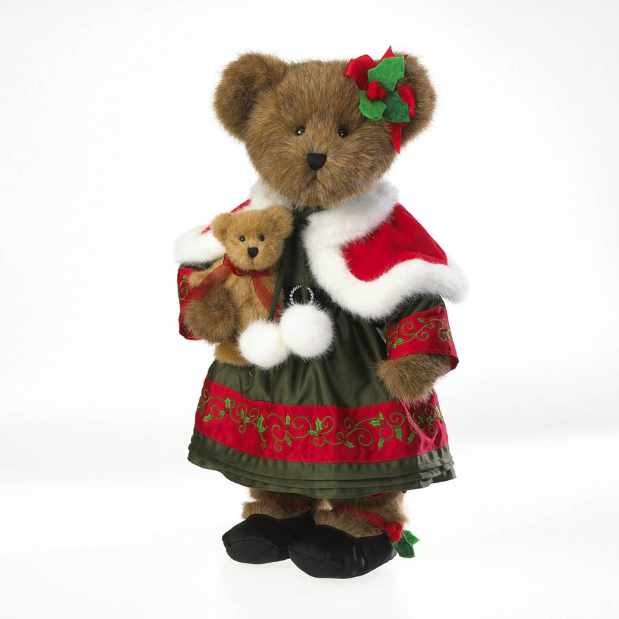 

Американский коллекционный Boyds Bears медведь Abigail Hollybell With Ava Коричневый ( 2081 )