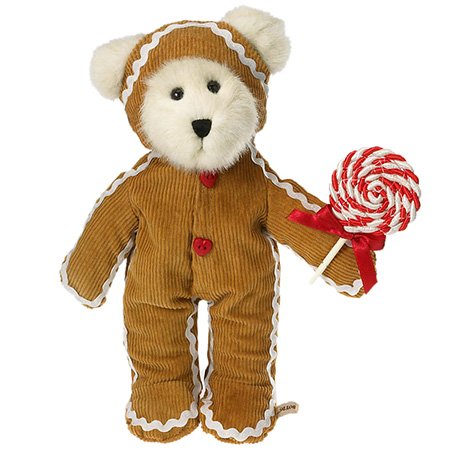 

Американский коллекционный Boyds Bears медведь вельветовый Lolly Ginger beary Белый ( 2057 )