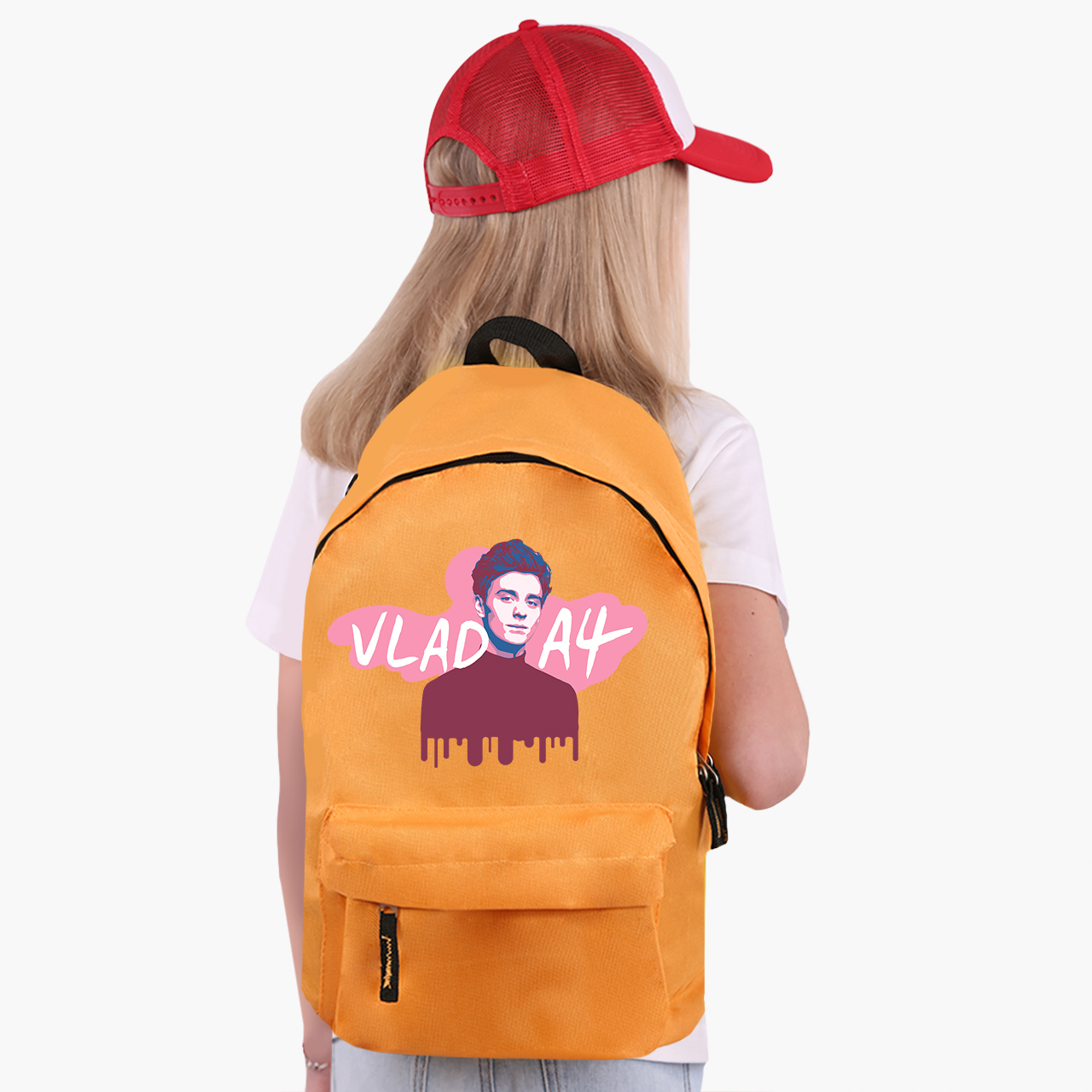 

Рюкзак детский Блогер Влад Бумага А4 (Blogger Vlad A4) (9263-2624) 17 л Оранжевый