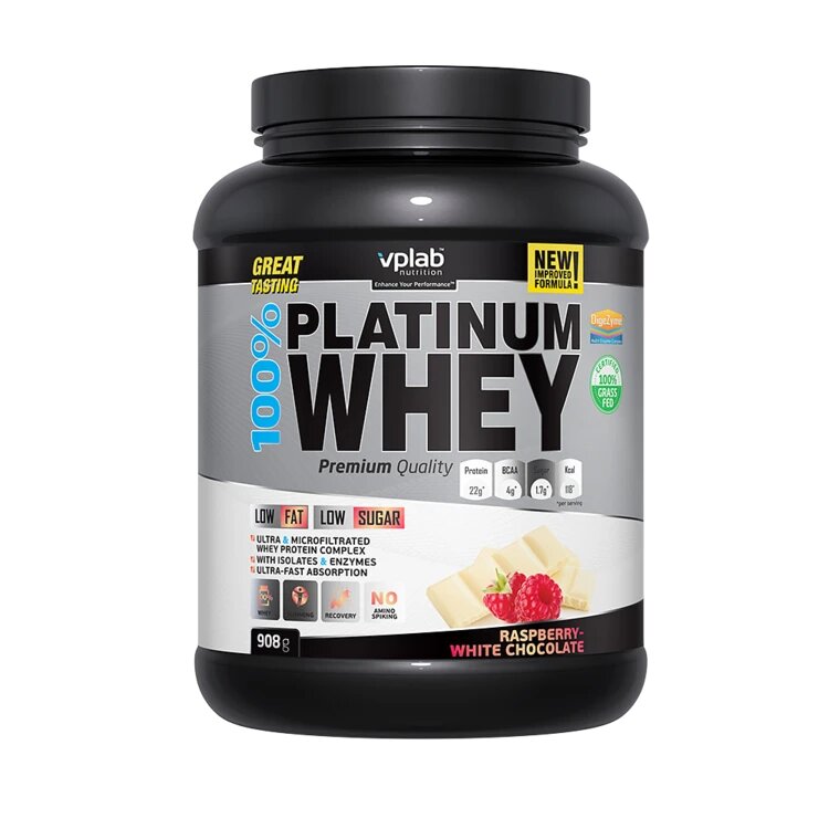 

Протеин VPLab Platinum Whey 908 г Клубника (4384303134)