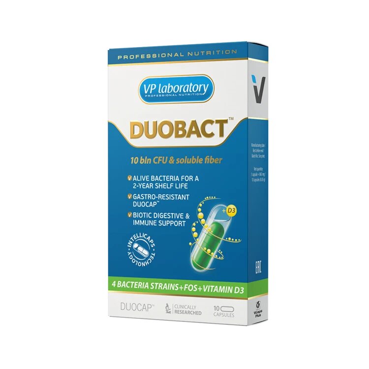 

Специальный продукт VPLab Duobact 10 капсул (4384303138)