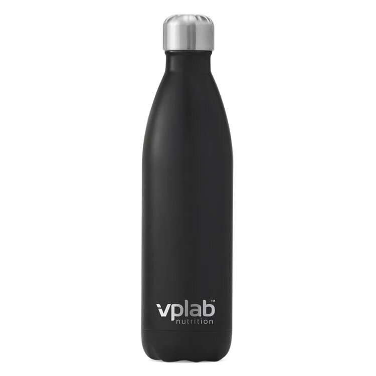 

Фляга для воды VPLab Metal water bottle Черная 750 мл