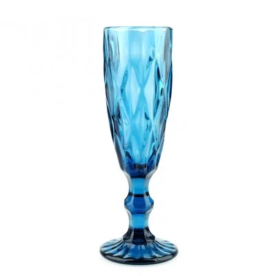 

Комплект синих стеклянных бокалов Flora "Elise" 170 мл. 30653 6 шт.