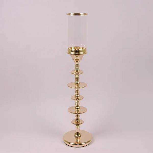 

Подсвечник Flora металлический H-66,5 см. 40967