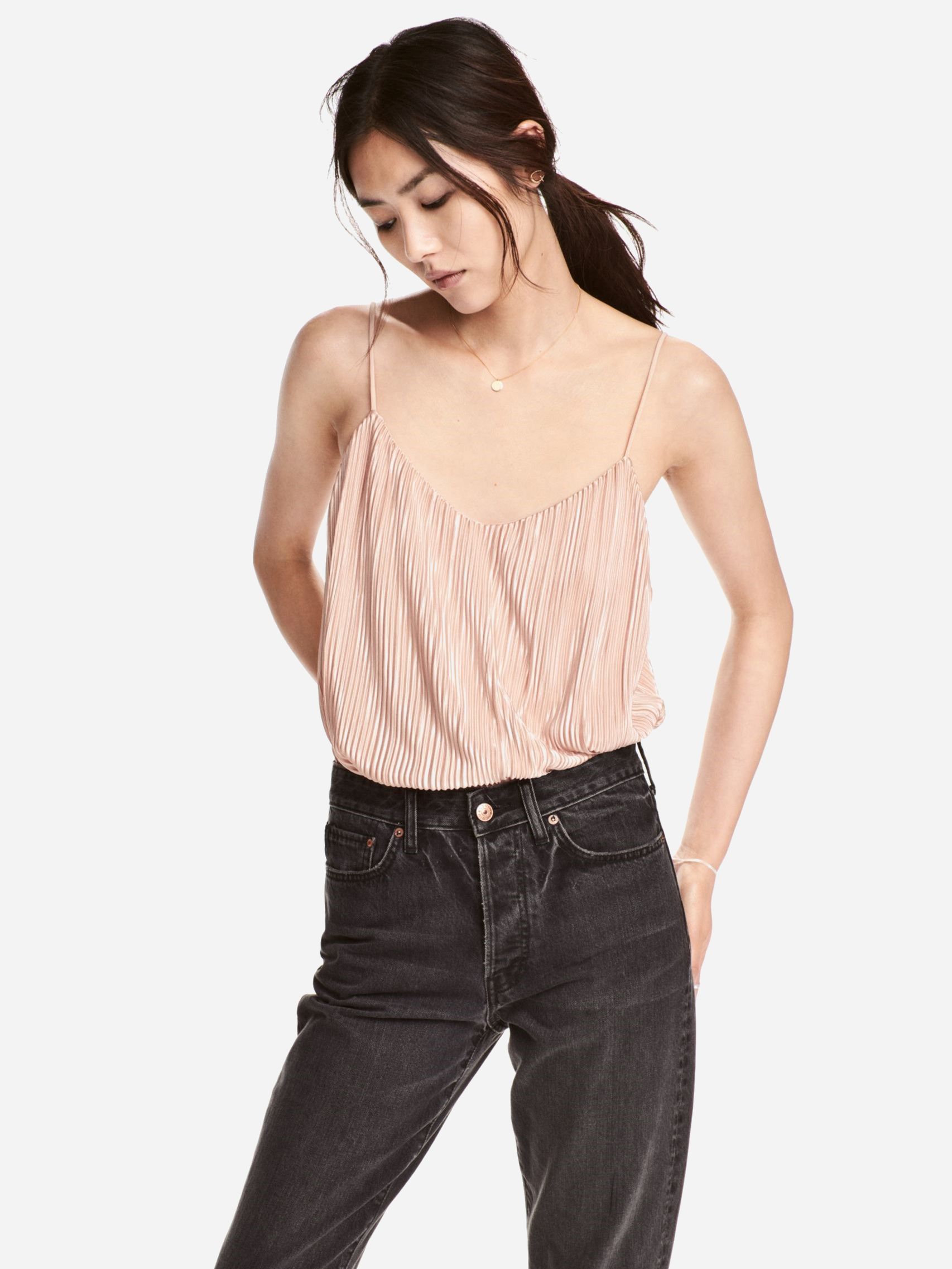 

Топ H&M 5222835RP21  Пудра, Топ H&M 5222835RP21 XL Пудра