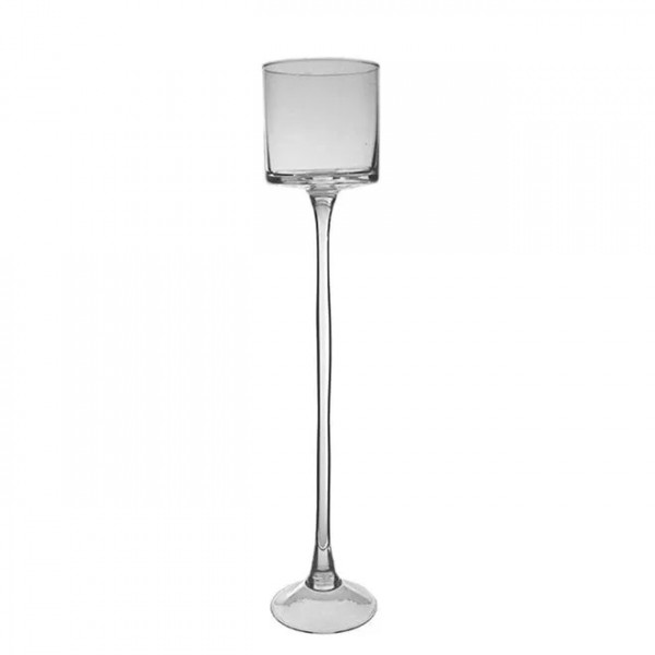 

Подсвечник Flora стеклянный H-44.5 см. 8375