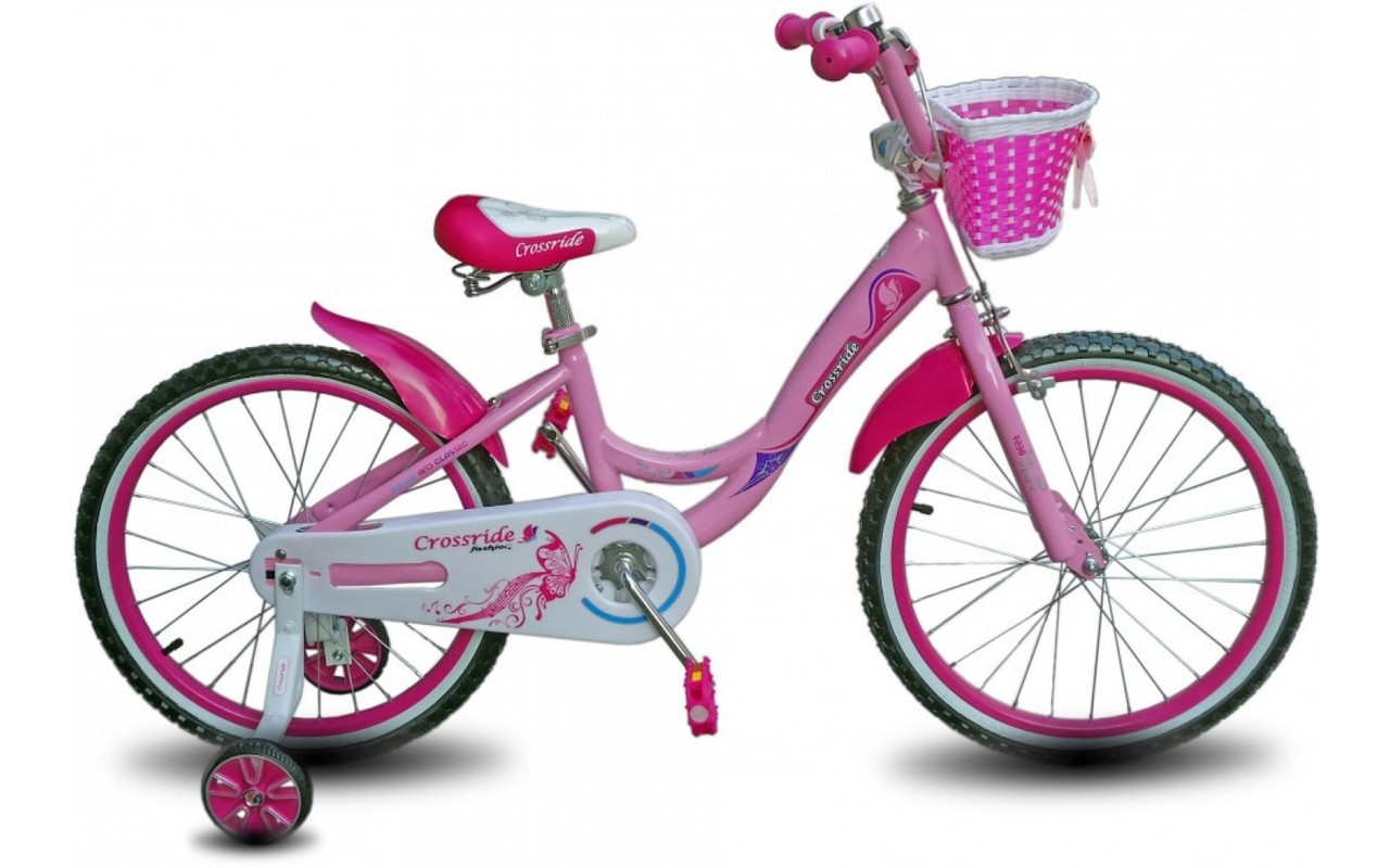 

Детский велосипед Crossride Vogue'n'Classic 20" Розовый