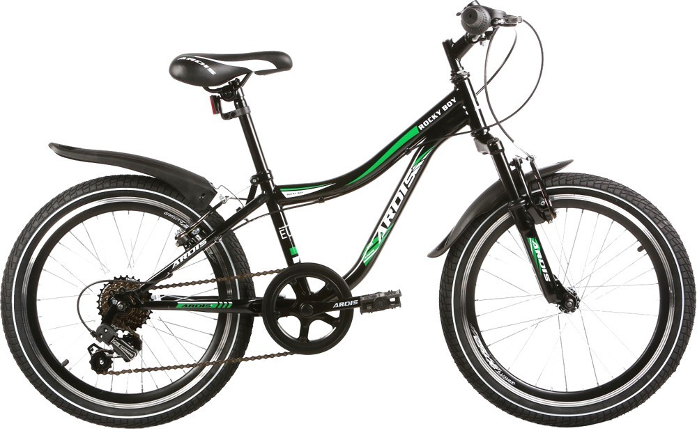 

Детский велосипед Ardis Rocky Boy 20" Черно-зеленый