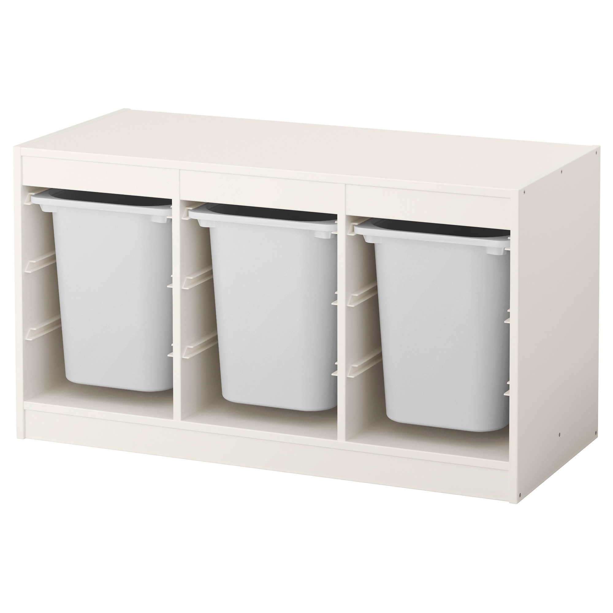 

Комбинация для хранения+контейнеры IKEA ТРУФАСТ белый 491.234.05