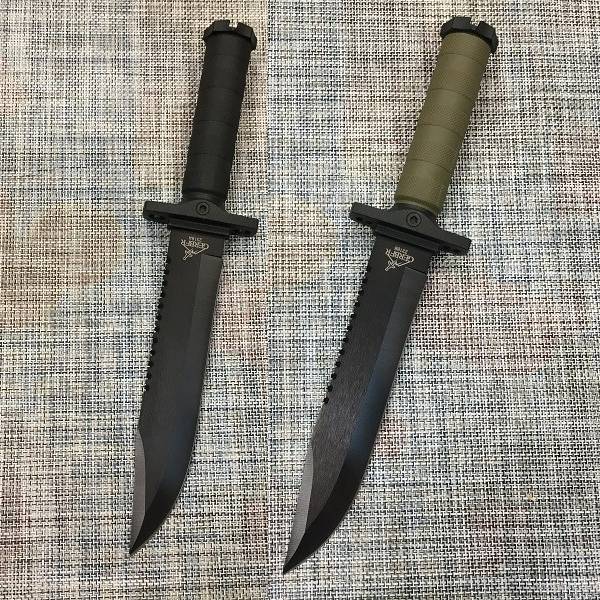 

Охотничьи антибликовые ножи GR 231 35 см - 2-ШТУКИ -Для походов, охоты, рыбалки, туризма (GR000X30002318)