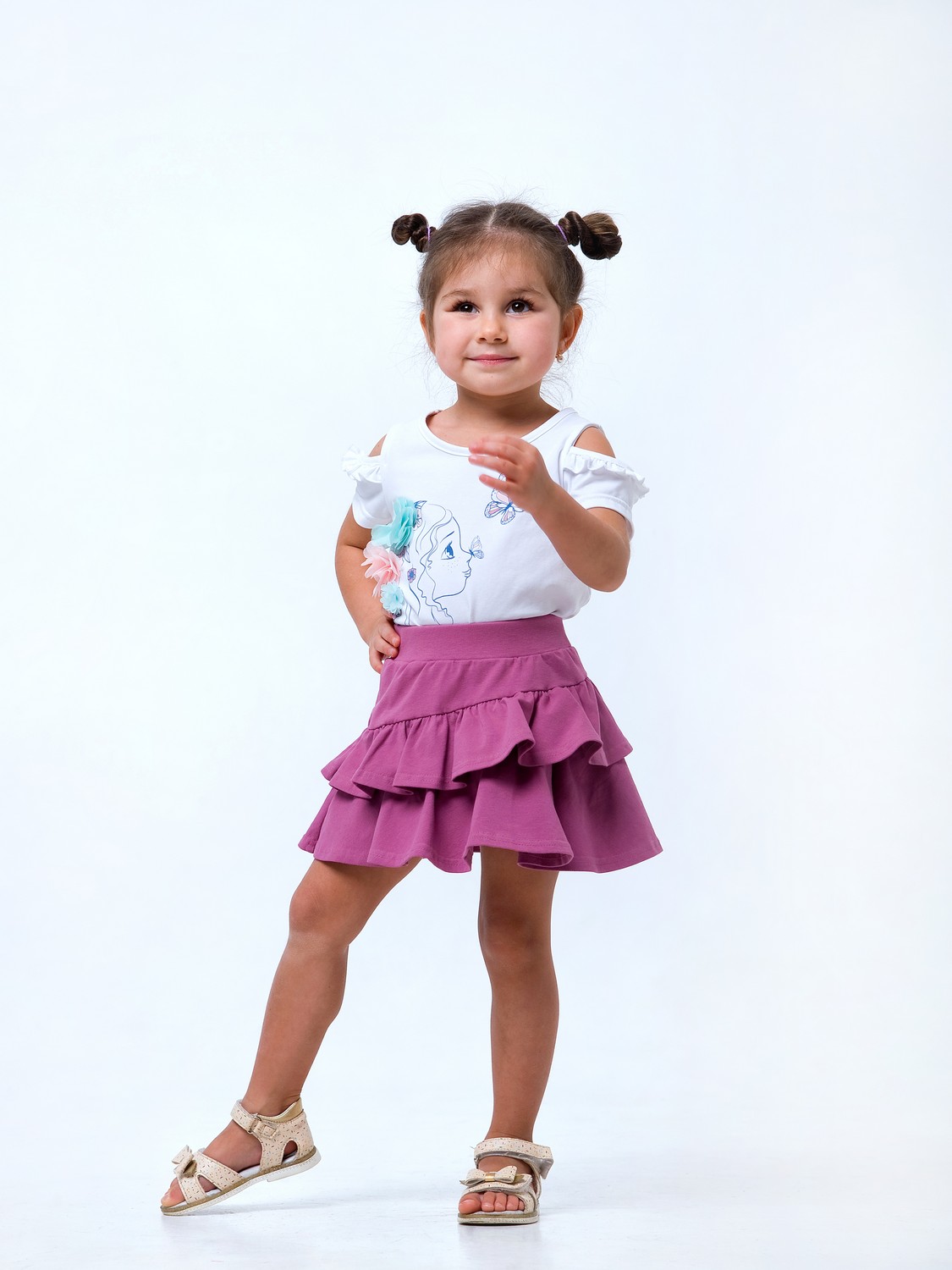 

Юбка Smil лиловый 120246 116 см