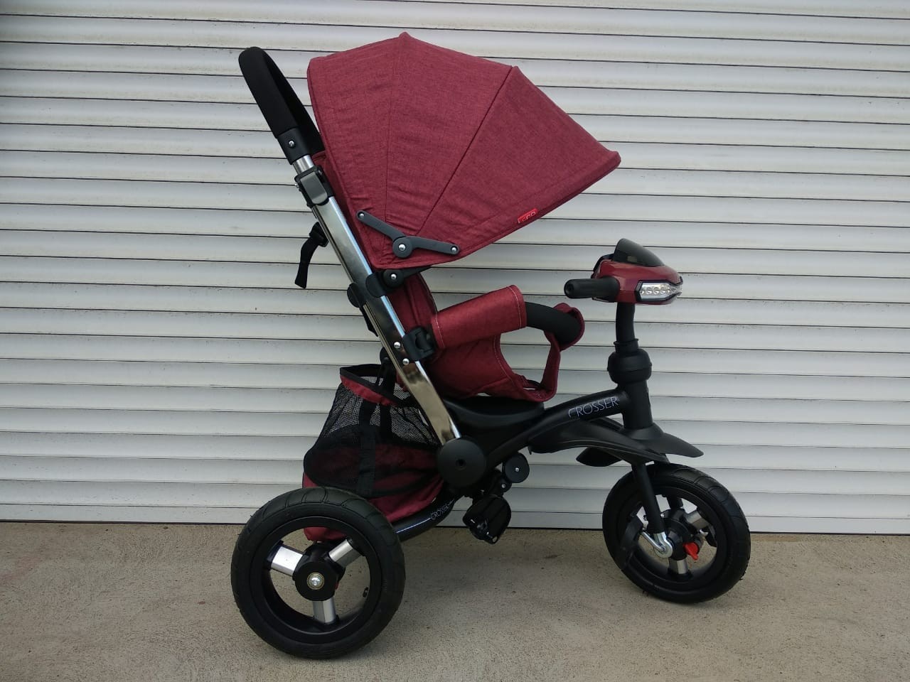

Велосипед Crosser T-350 ECO AIR NEW бордовый