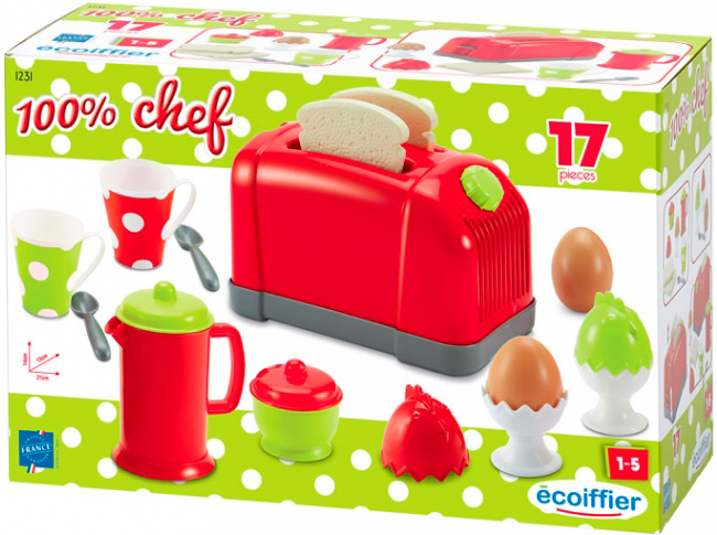 

Игровой набор Ecoiffier Тостер (1231) (3280250012313)