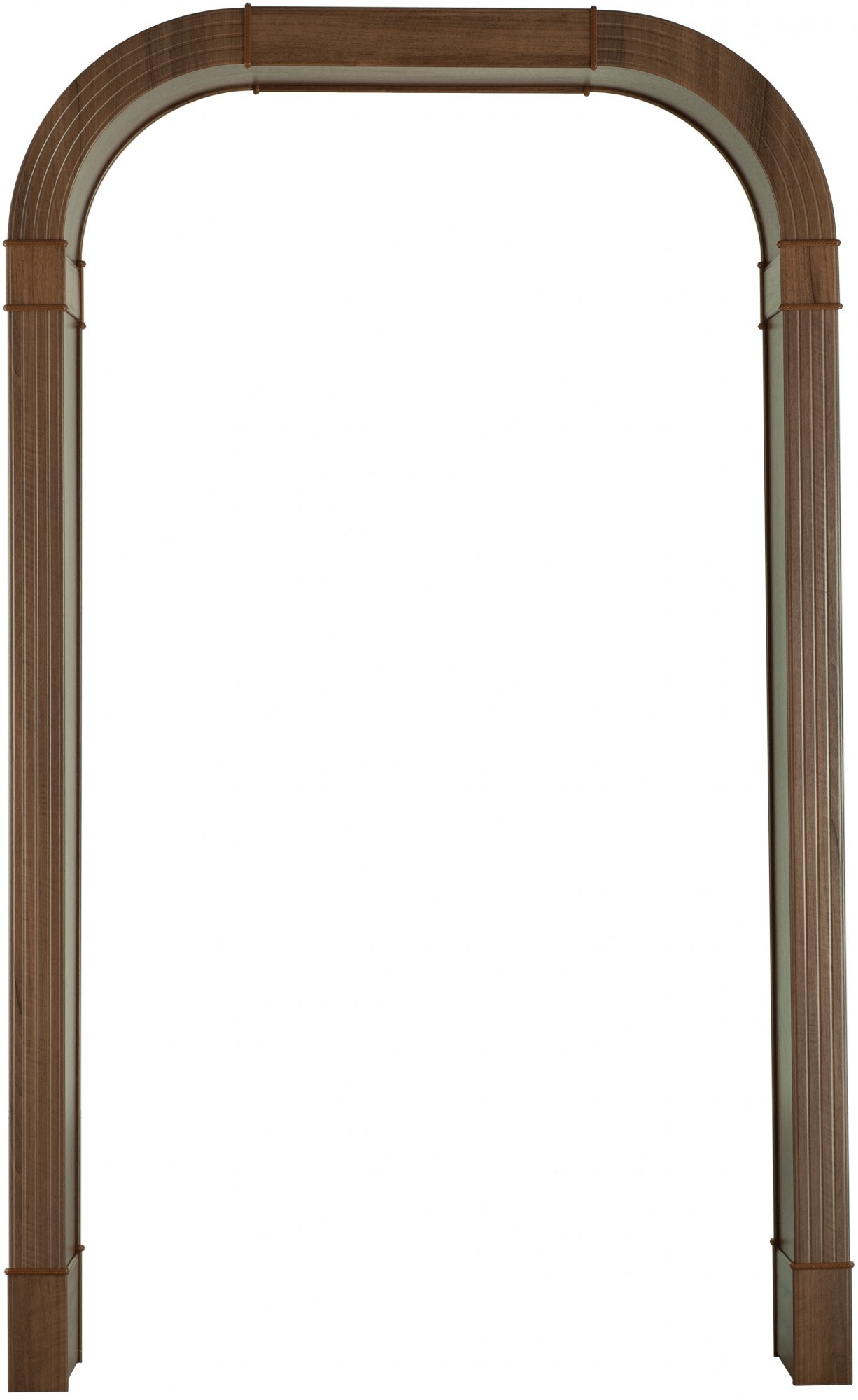 

Арка Романская ,цвет золотая ольха,1270*2400*200-400мм,ПВХ DeLuxe