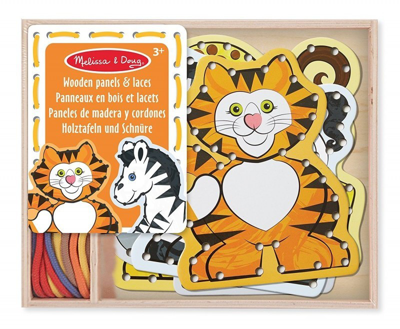

Шнуровка Дикие животные Melissa & Doug