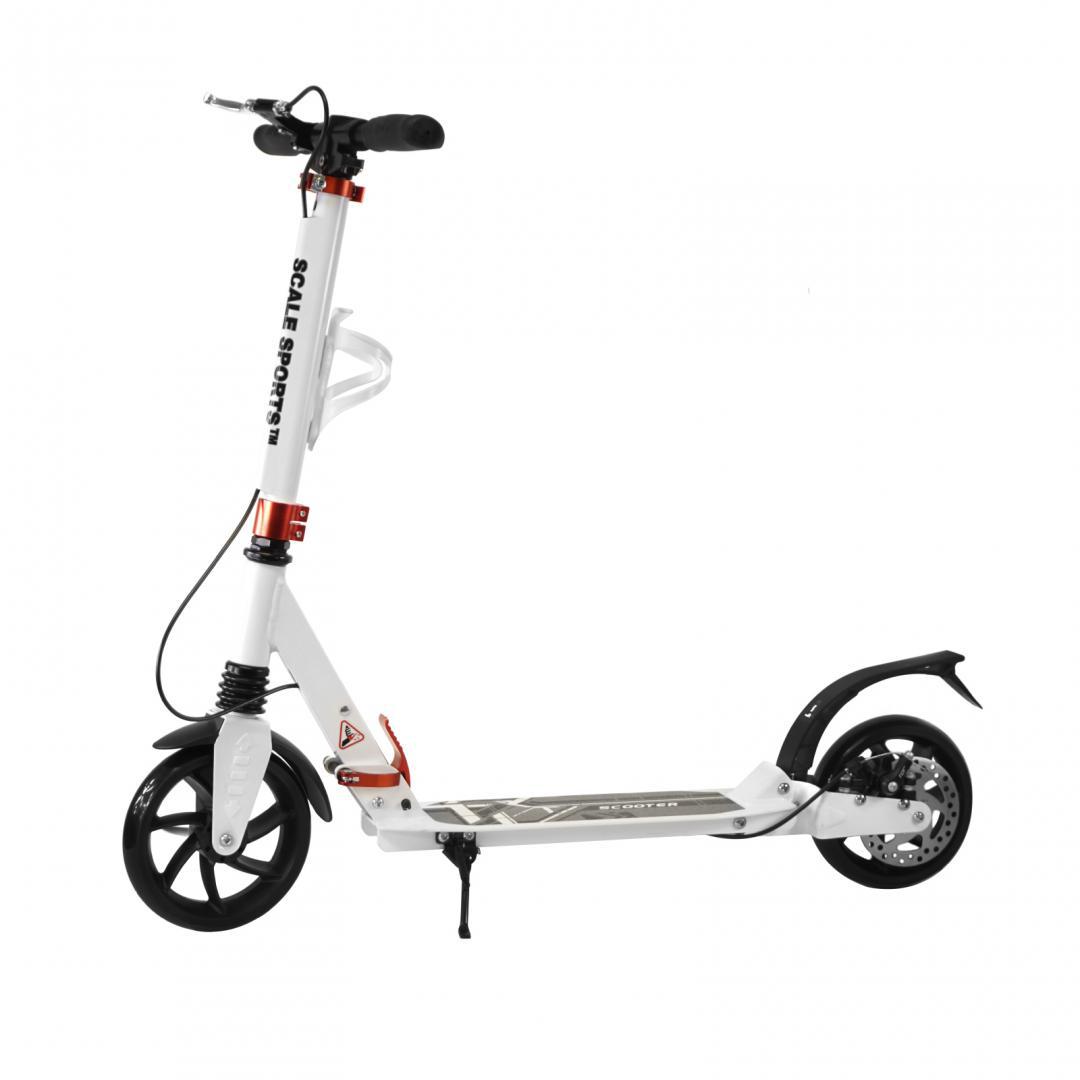 

Самокат Scale Sports SS-04 Двухколесный на дисковых тормозах Белый (ss-04b)