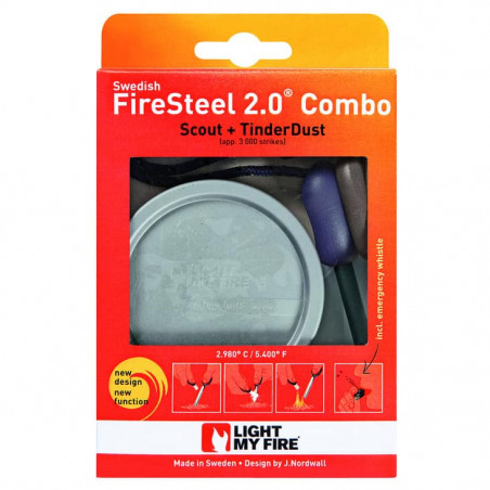 

Набор Light My Fire FireSteel Combo Scout 2.0 + TinderDust Navy