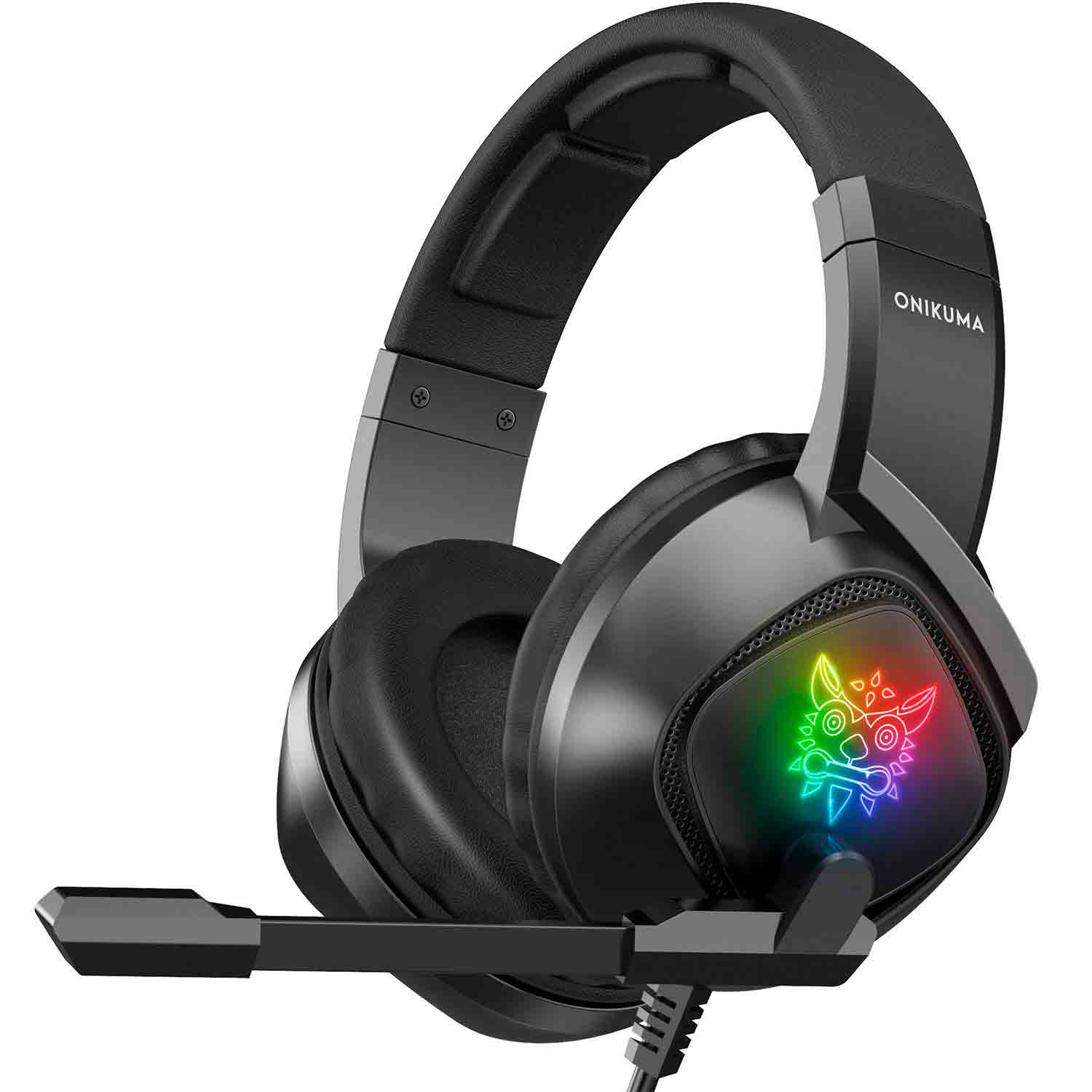 

Игровые наушники ONIKUMA Gaming with RGB LED K19 black