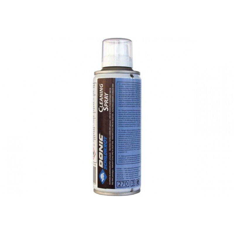 

Спрей для чистки ракеток Donic Spray Cleaner Aerosol Bottle, код: 828523