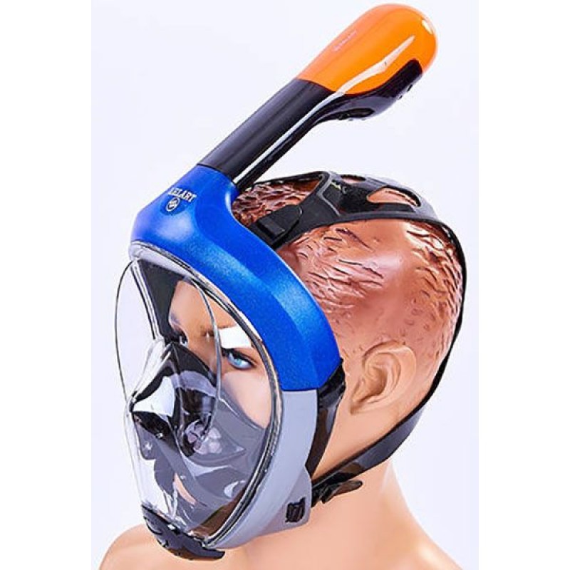 

Маска для снорклинга Zelart, код: M501L-BL