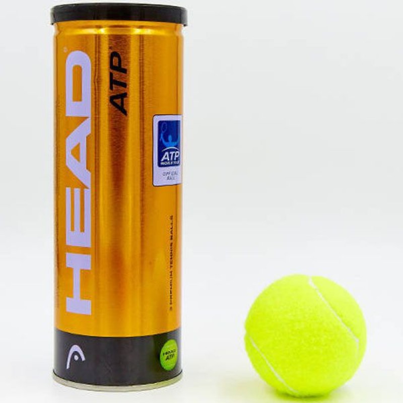 

Мячи для большого тенниса Head Atp Metal Can, код: 570303