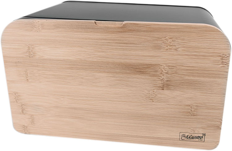 

Хлебница Maestro Черная (MR1770-BL)