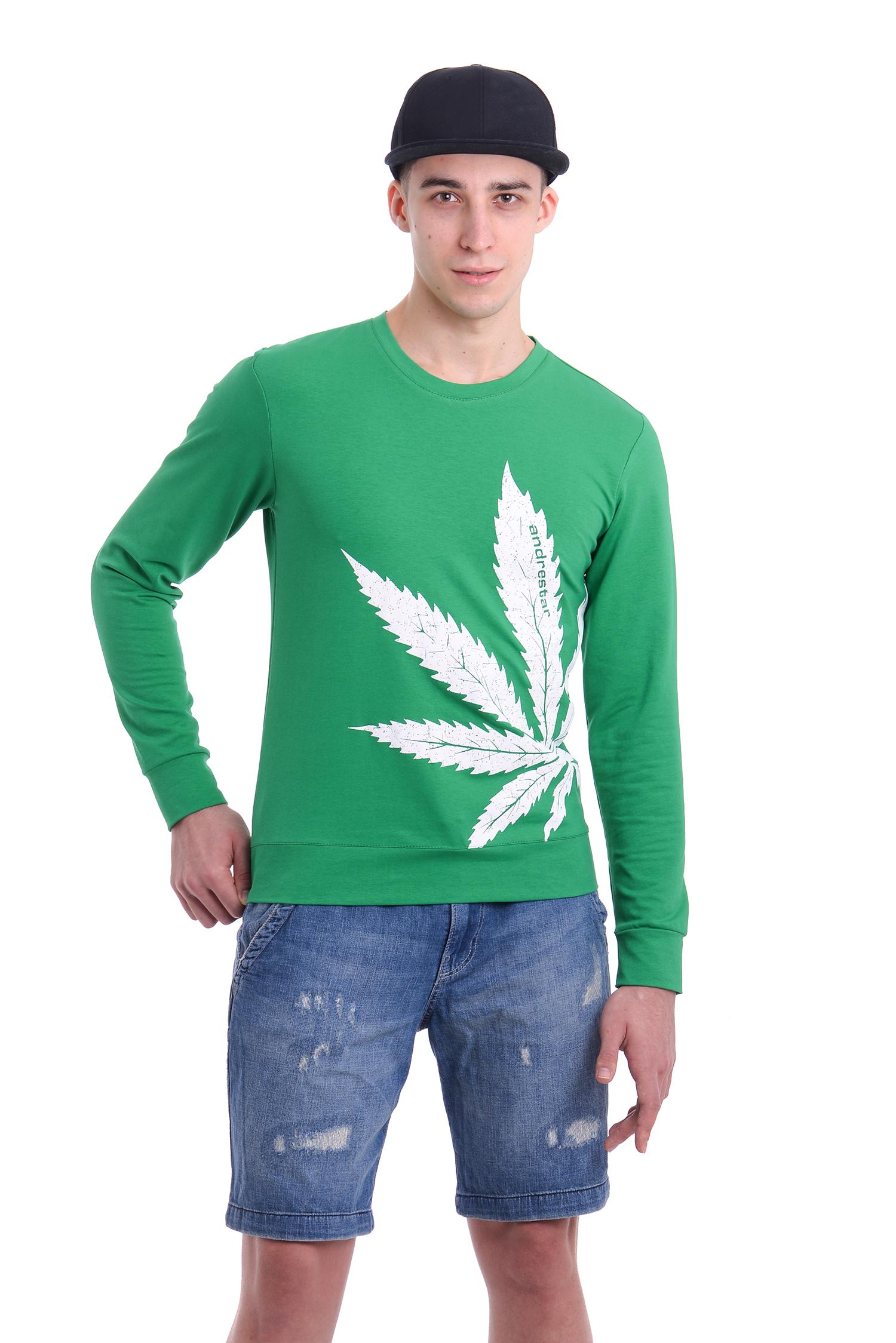 

Мужской Свитшот AndreStar Cannabis Зеленый  (3353, Мужской Свитшот AndreStar Cannabis Зеленый XL (3353)