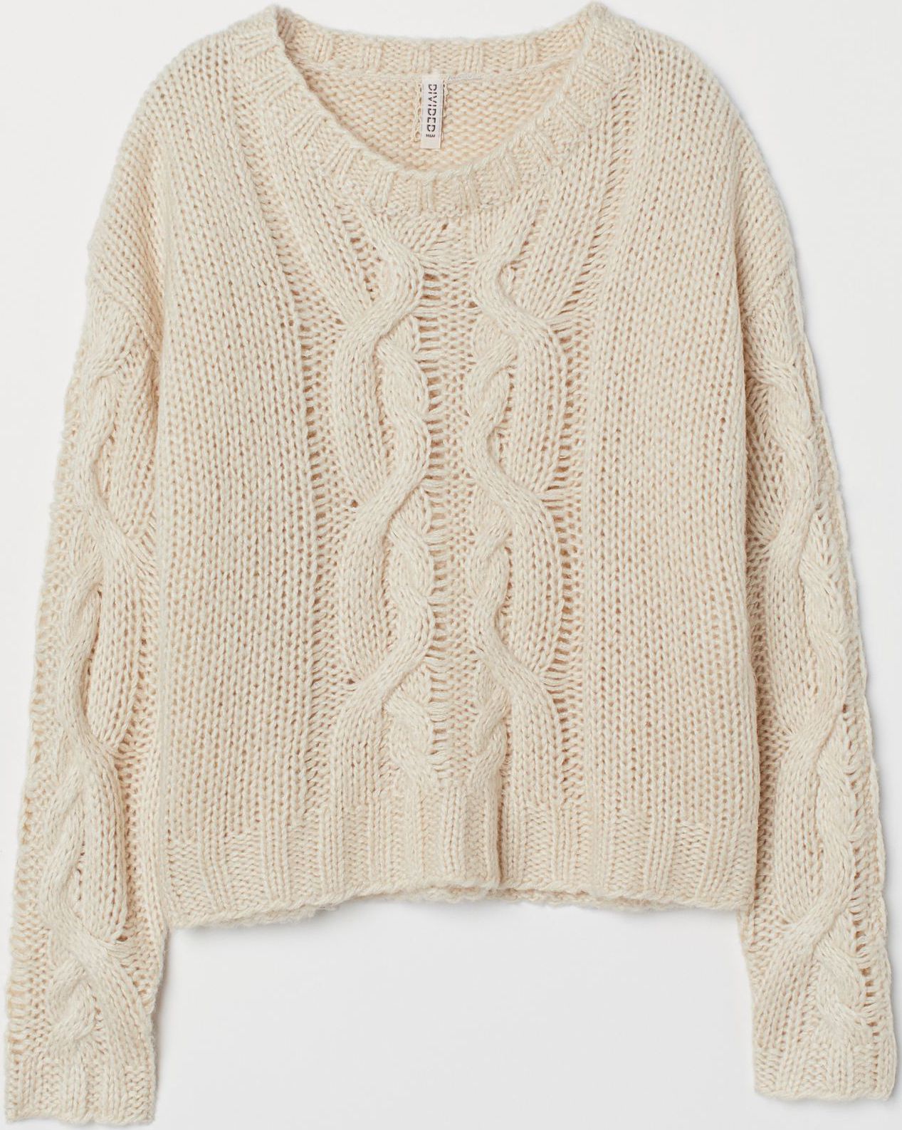 

Джемпер H&M 0717523-9  Молочный, Джемпер H&M 0717523-9 XS Молочный