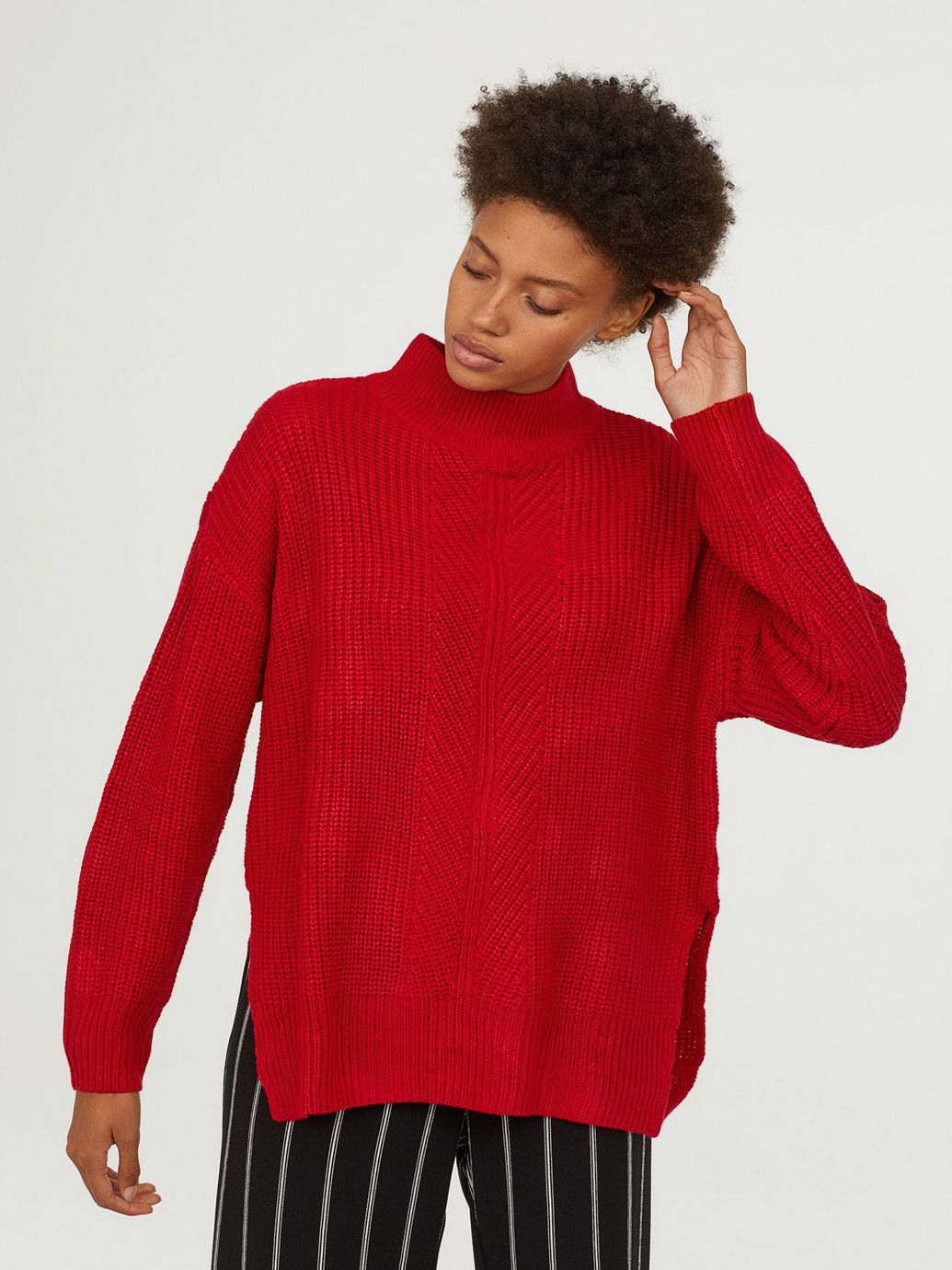 

Свитер H&M 0672748-8 M Красный