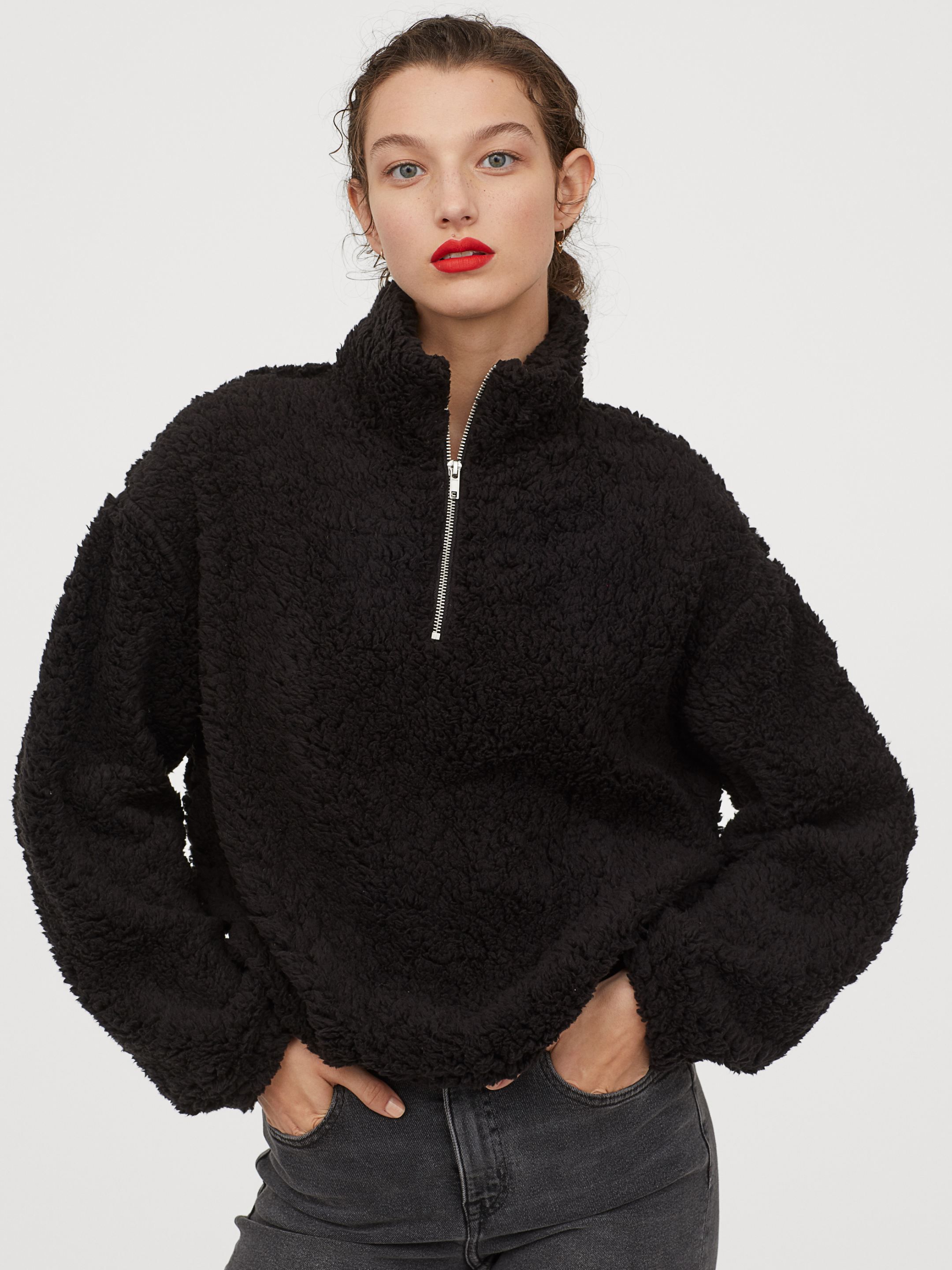 

Свитер H&M 0820613-0 M Черный