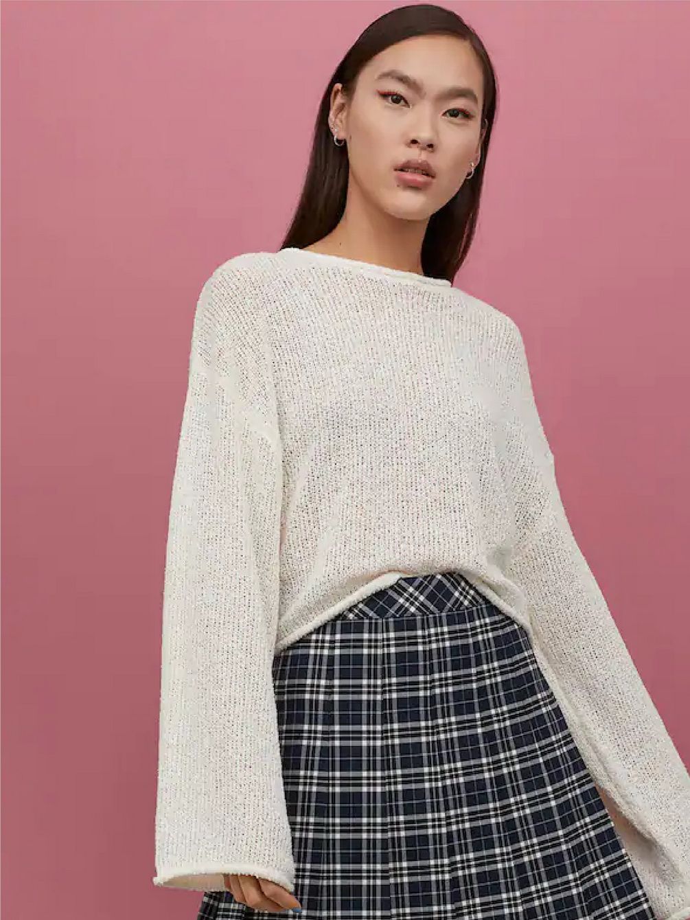 

Джемпер H&M 0850587-1  Белый, Джемпер H&M 0850587-1 L Белый